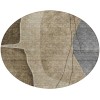 Addison Chantille ACN696 Brown 8 ft. x 8 ft. Round Rug