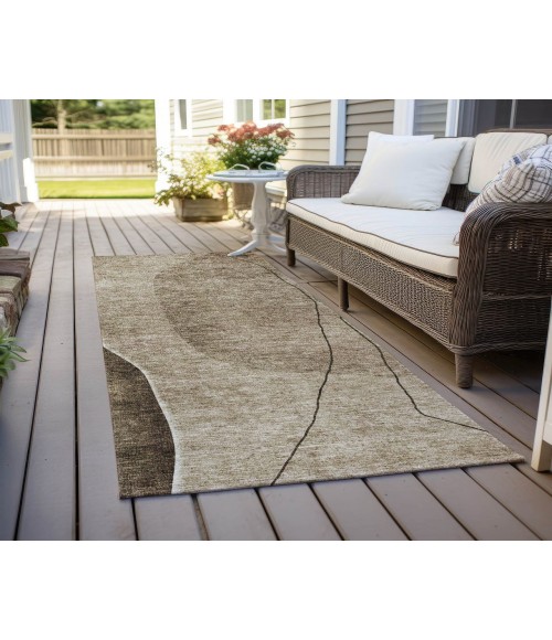 Chantille ACN696 Brown 2'3" x 7'6" Rug