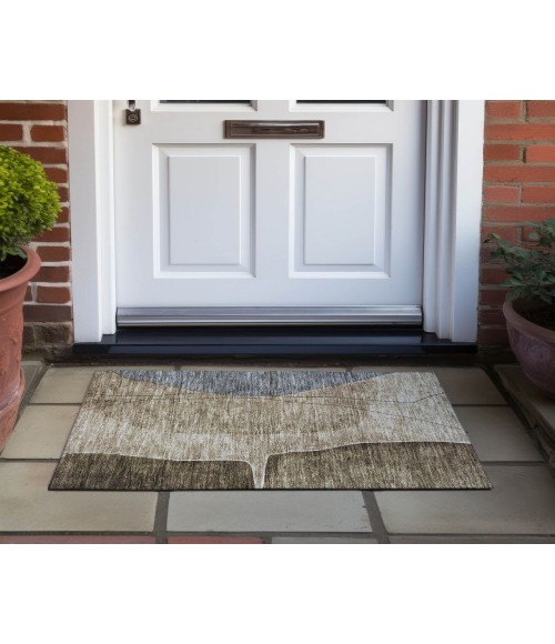 Chantille ACN696 Brown 1'8" x 2'6" Rug