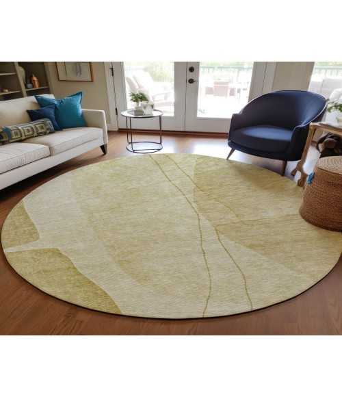 Chantille ACN696 Gold 8' x 8' Rug