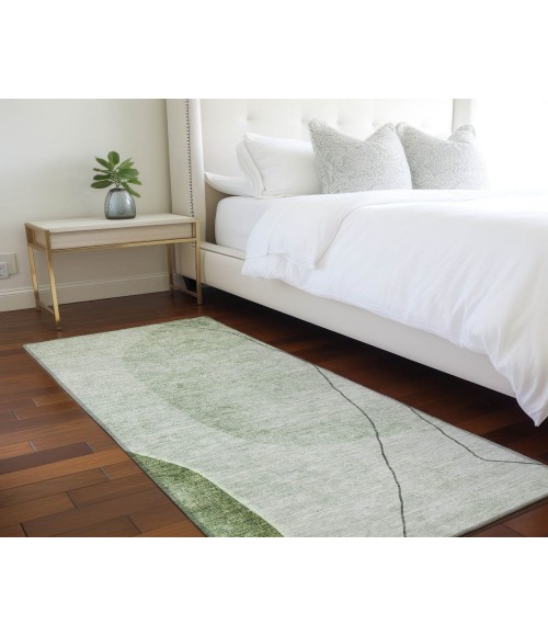 Chantille ACN696 Green 2'3" x 7'6" Rug