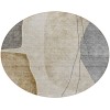 Addison Chantille ACN696 Taupe 8 ft. x 8 ft. Round Rug