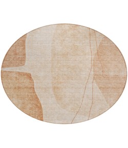 Addison Chantille ACN696 Terracotta 8 ft. x 8 ft. Round Rug
