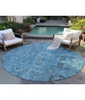 Chantille ACN697 Blue 8' x 8' Rug