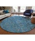Chantille ACN697 Blue 8' x 8' Rug
