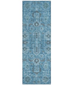 Addison Chantille ACN697 Blue 2 ft. 3 in. x 7 ft. 6 in. Runner Rug