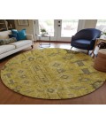 Chantille ACN697 Gold 8' x 8' Rug
