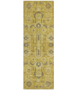 Addison Chantille ACN697 Gold 2 ft. 3 in. x 7 ft. 6 in. Runner Rug