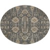 Addison Chantille ACN697 Gray 8 ft. x 8 ft. Round Rug