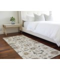 Chantille ACN697 Ivory 2'3" x 7'6" Rug