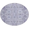 Addison Chantille ACN697 Lavender 8 ft. x 8 ft. Round Rug