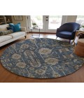 Chantille ACN697 Navy 8' x 8' Rug