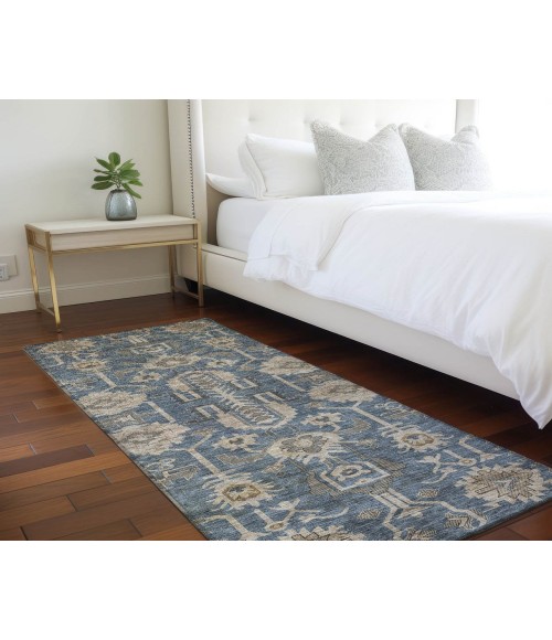 Chantille ACN697 Navy 2'3" x 7'6" Rug