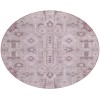 Addison Chantille ACN697 Pink 8 ft. x 8 ft. Round Rug