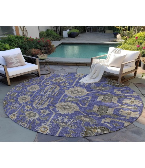 Chantille ACN697 Purple 8' x 8' Rug