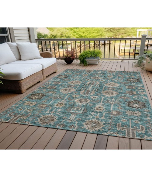 Chantille ACN697 Teal 3' x 5' Rug