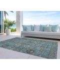 Chantille ACN697 Teal 3' x 5' Rug