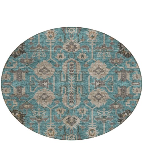 Chantille ACN697 Teal 8' x 8' Rug