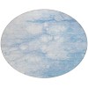 Addison Chantille ACN699 Sky 8 ft. x 8 ft. Round Rug