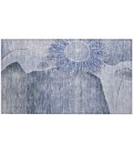Chantille ACN700 Blue 1'8" x 2'6" Rug