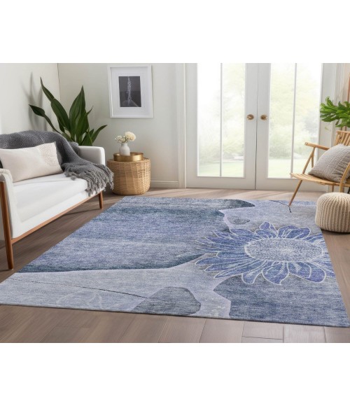 Chantille ACN700 Blue 2'6" x 3'10" Rug