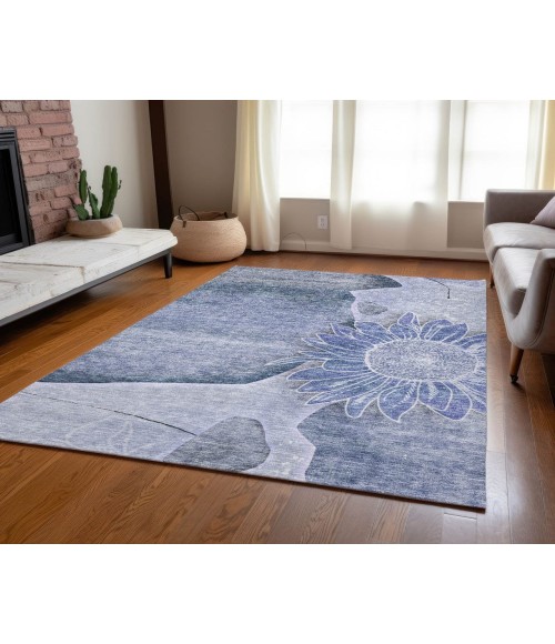 Chantille ACN700 Blue 2'6" x 3'10" Rug