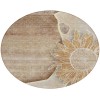 Addison Chantille ACN700 Brown 8 ft. x 8 ft. Round Rug