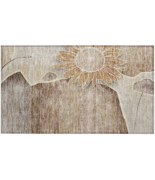 Chantille ACN700 Brown 1'8" x 2'6" Rug