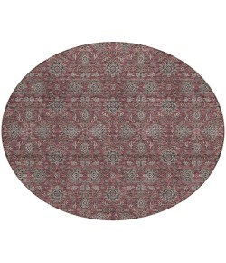 Addison Chantille ACN702 Merlot 8 ft. x 8 ft. Round Rug