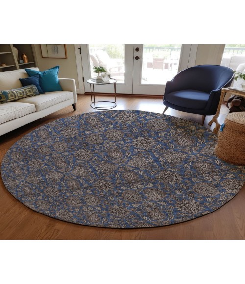 Chantille ACN702 Navy 8' x 8' Rug