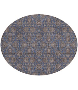 Addison Chantille ACN702 Navy 8 ft. x 8 ft. Round Rug
