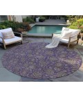 Chantille ACN702 Purple 8' x 8' Rug