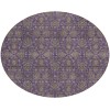 Addison Chantille ACN702 Purple 8 ft. x 8 ft. Round Rug