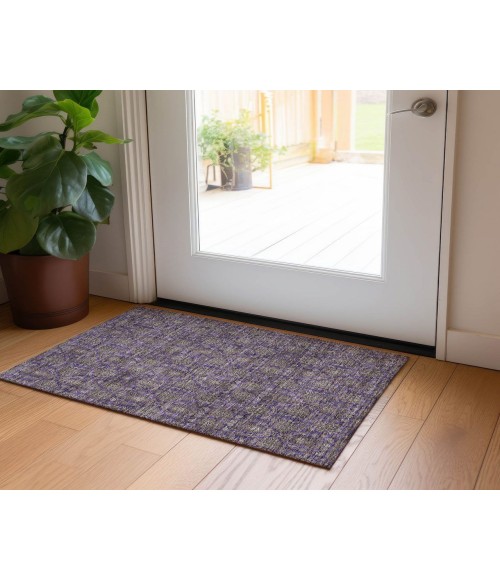 Chantille ACN702 Purple 1'8" x 2'6" Rug