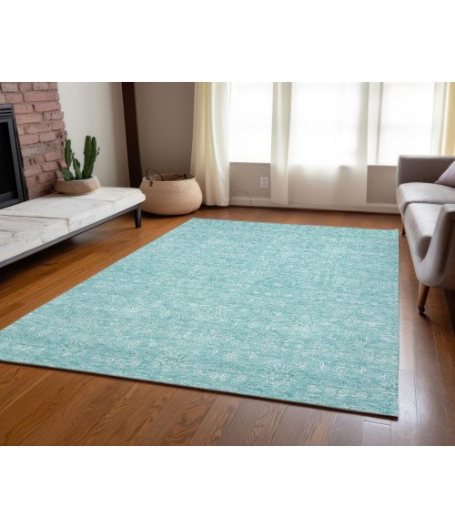 Chantille ACN703 Aqua 3' x 5' Rug