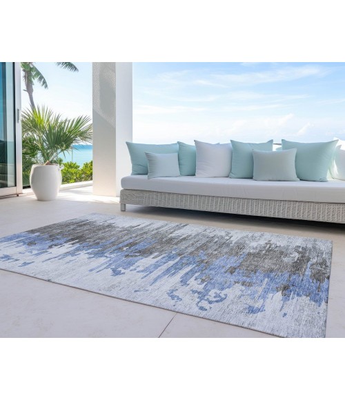 Chantille ACN704 Blue 5' x 7'6" Rug