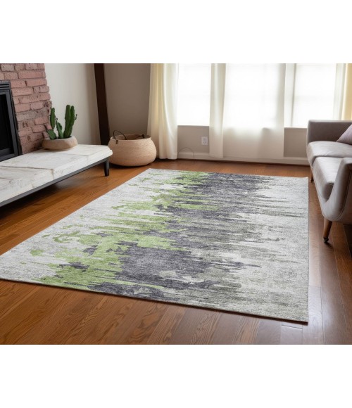 Chantille ACN704 Green 5' x 7'6" Rug