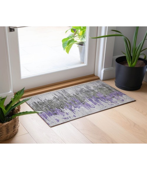 Chantille ACN704 Purple 1'8" x 2'6" Rug