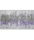 Chantille ACN704 Purple 1'8" x 2'6" Rug