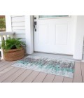 Chantille ACN704 Teal 1'8" x 2'6" Rug
