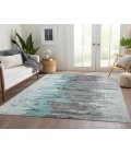 Chantille ACN704 Teal 5' x 7'6" Rug