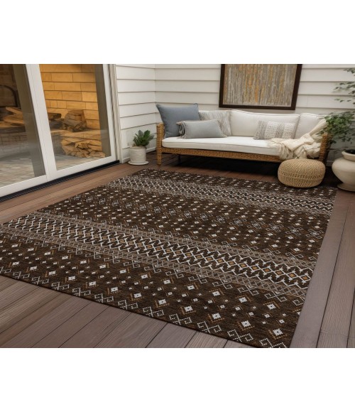 Chantille ACN708 Chocolate 5' x 7'6" Rug