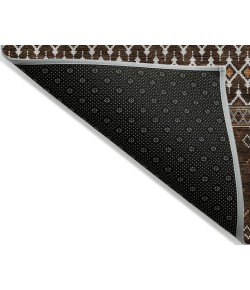 Addison Chantille ACN708 Chocolate 8 ft. x 8 ft. Round Rug