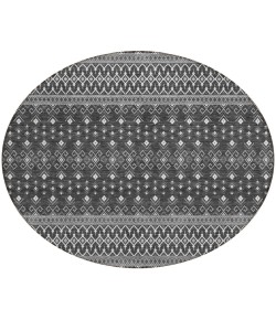 Addison Chantille ACN708 Gray 8 ft. x 8 ft. Round Rug