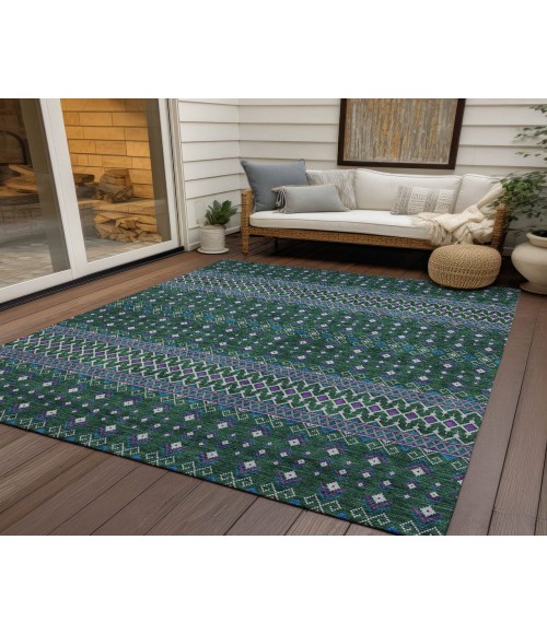 Chantille ACN708 Green 5' x 7'6" Rug