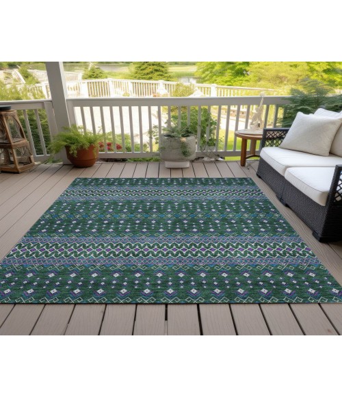Chantille ACN708 Green 5' x 7'6" Rug