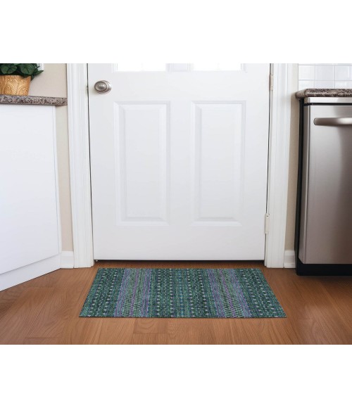 Chantille ACN708 Green 1'8" x 2'6" Rug