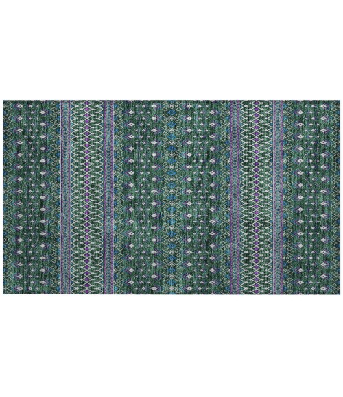 Chantille ACN708 Green 1'8" x 2'6" Rug