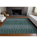Chantille ACN708 Green 5' x 7'6" Rug
