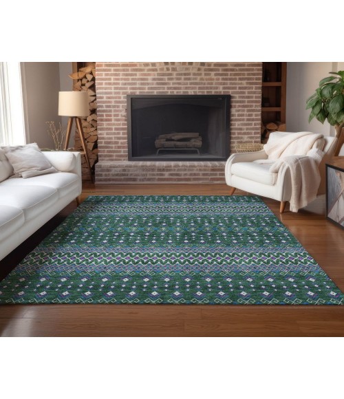 Chantille ACN708 Green 5' x 7'6" Rug
